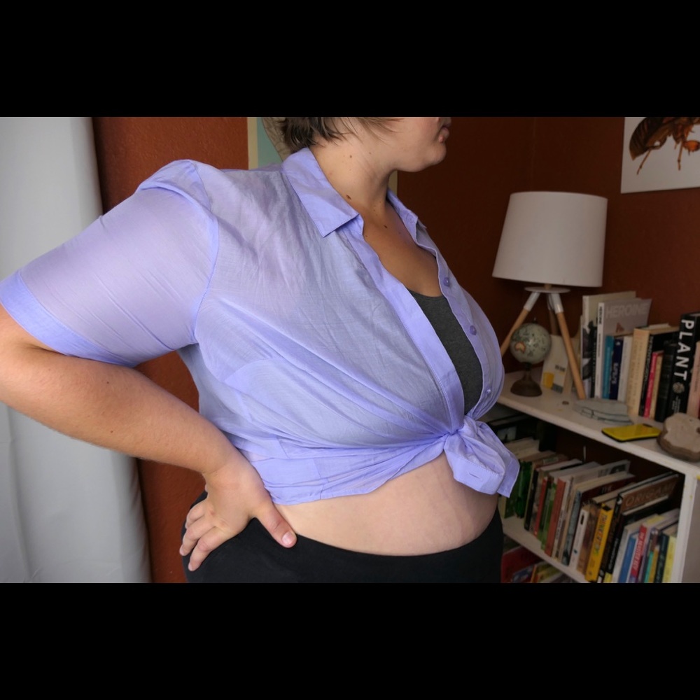 plus size 2XL Coldwater Creek button-up shirt